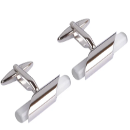Classic Silver Cufflinks