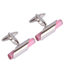 Classic Pink Cufflinks