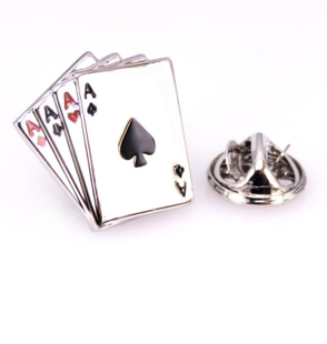 Four Aces Pin