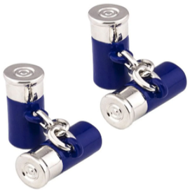Bullet Blue Cufflinks