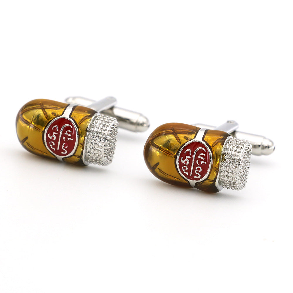 Cigar Cufflinks bring a sophisticated