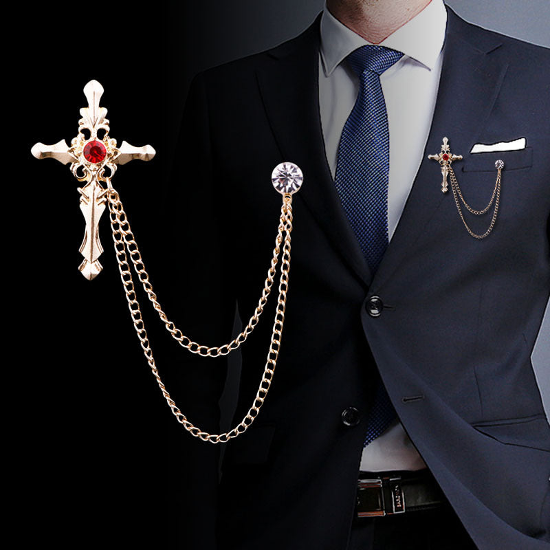 Cross Brooch