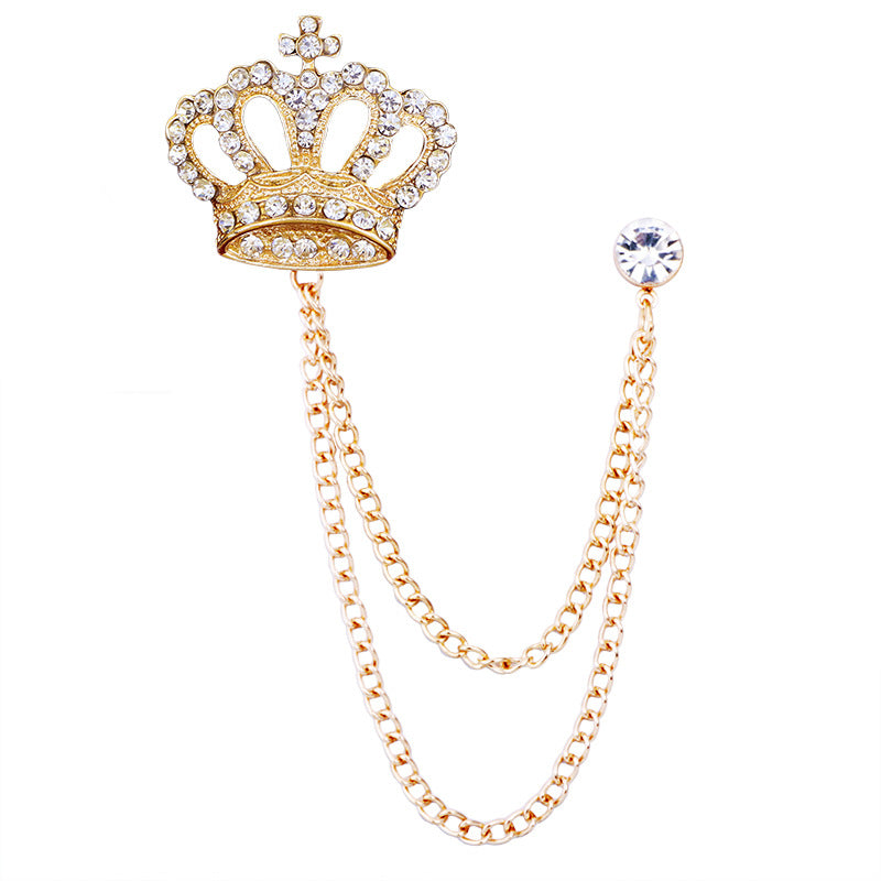 Crown Brooch