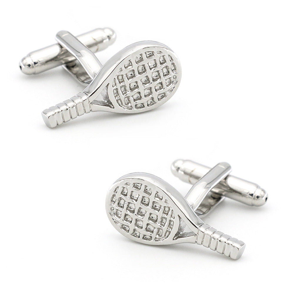 Tennis Racket Cufflinks