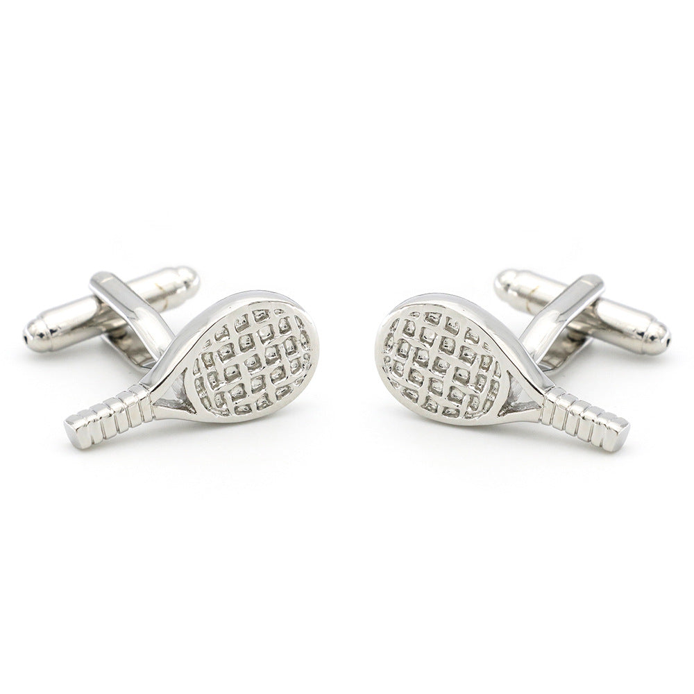 Tennis Racket Cufflinks