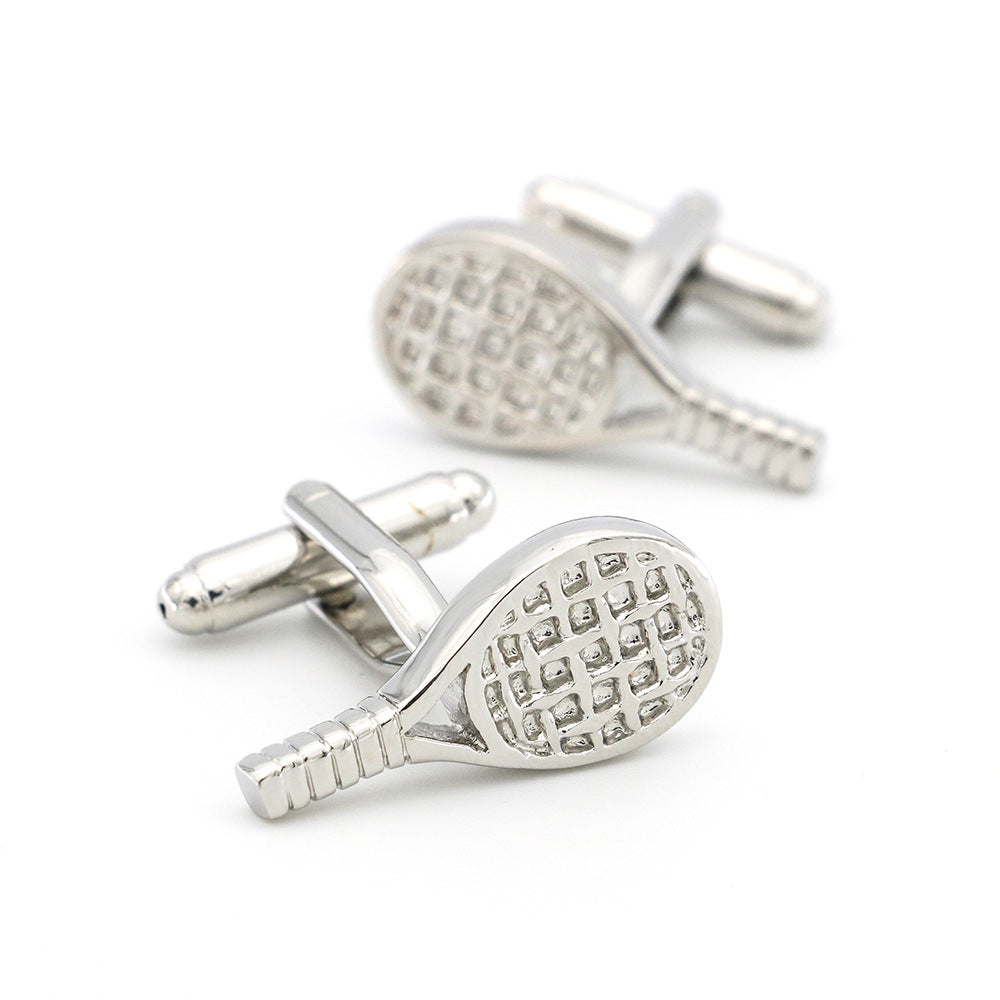 Tennis Racket Cufflinks