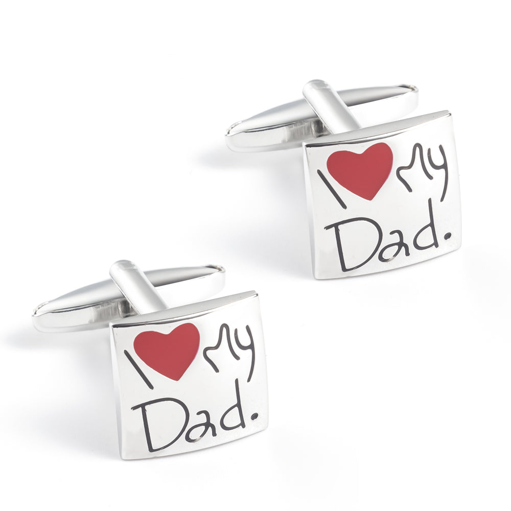 I Love My Dad Cufflinks