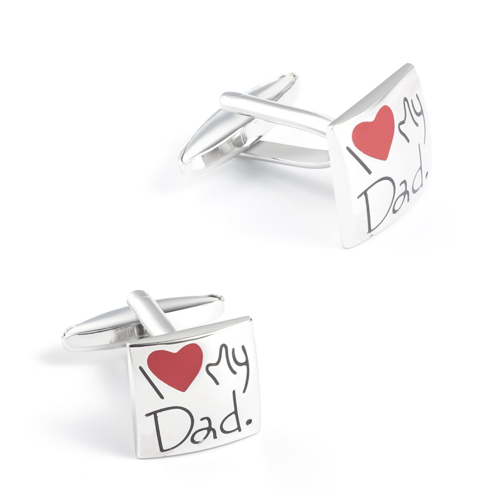 I Love My Dad Cufflinks