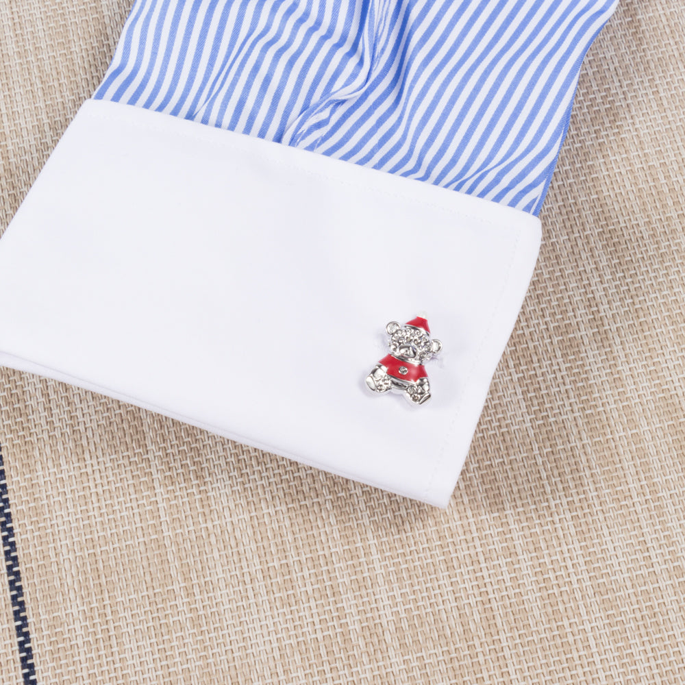 Christmas Bear Cufflinks