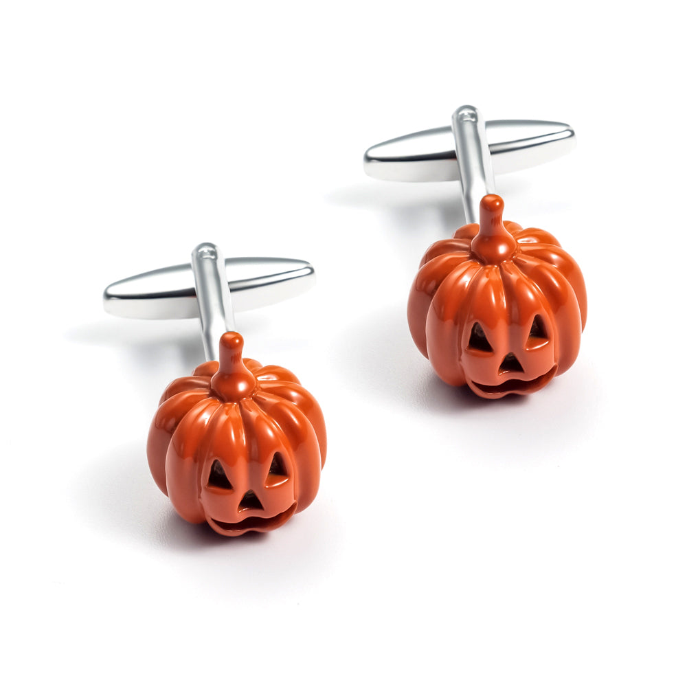 Pumpkin Halloween Cufflinks