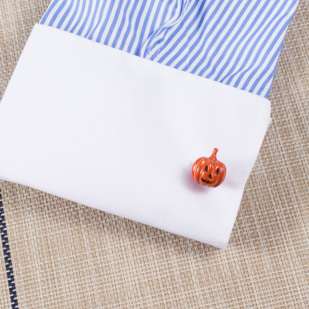 Pumpkin Halloween Cufflinks