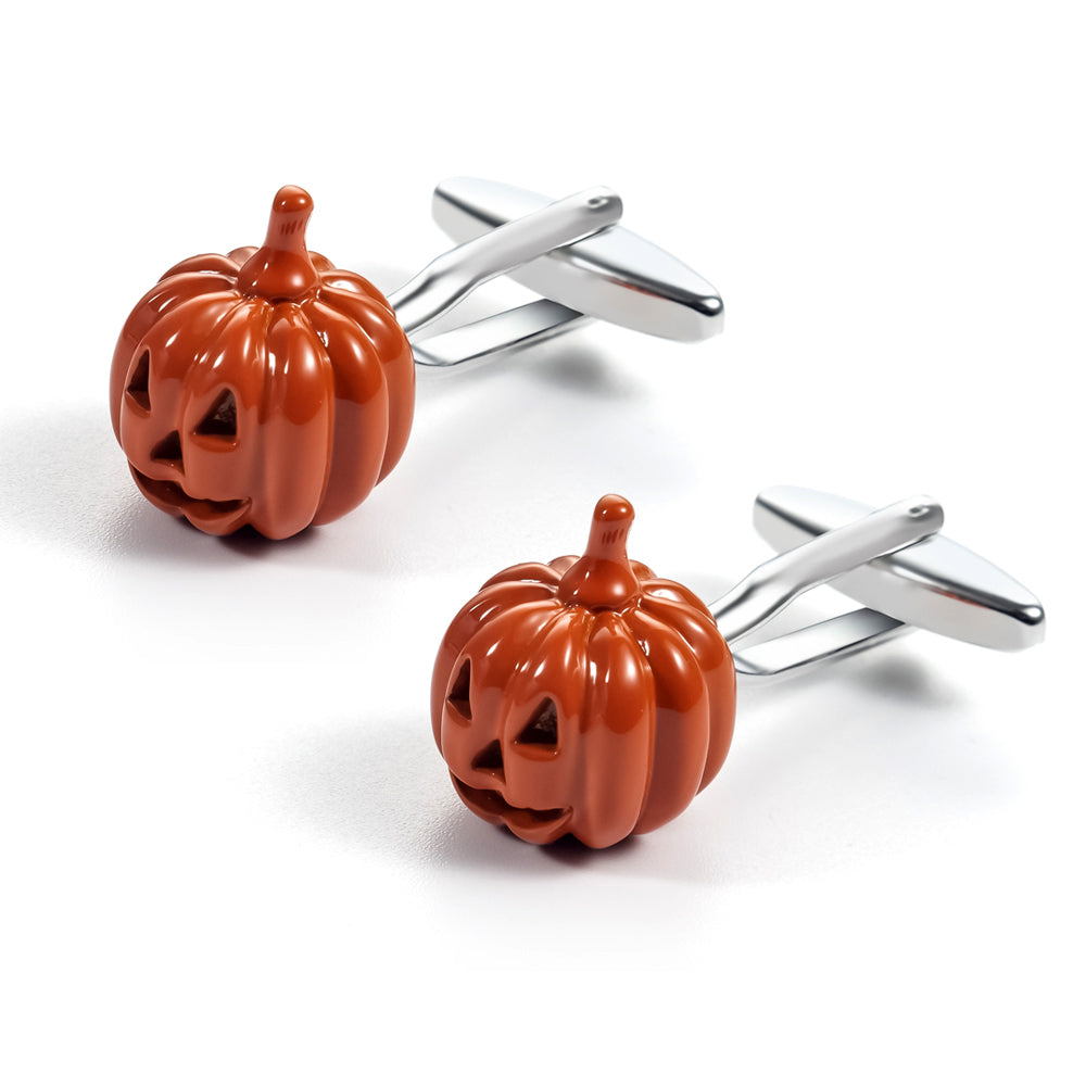 Pumpkin Halloween Cufflinks