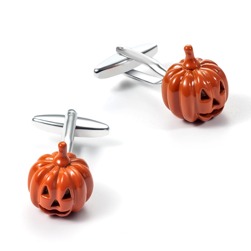 Pumpkin Halloween Cufflinks