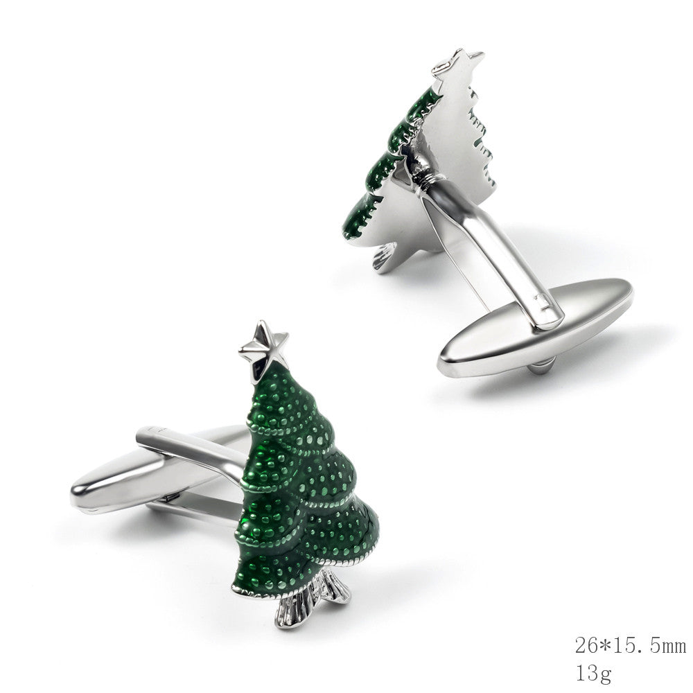 Christmas Tree Cufflinks