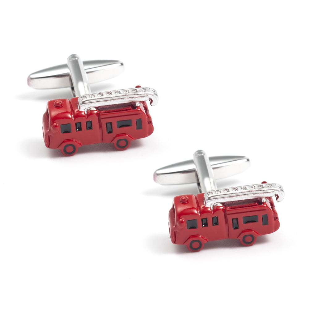 Fire Truck Cufflinks