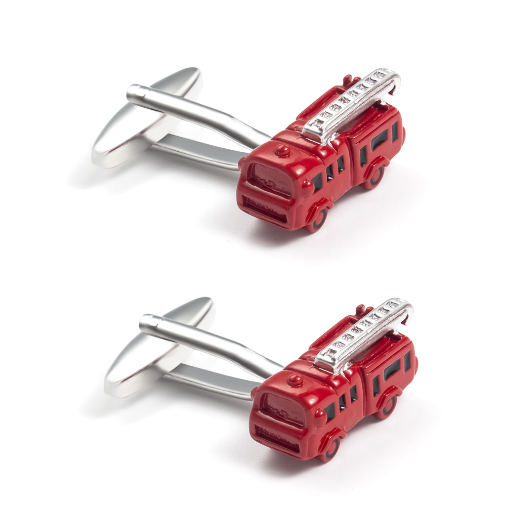 Fire Truck Cufflinks