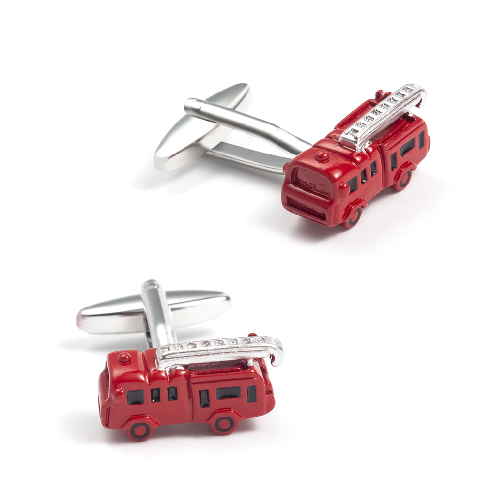 Fire Truck Cufflinks