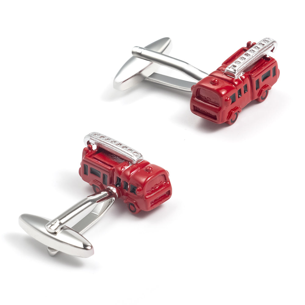 Fire Truck Cufflinks
