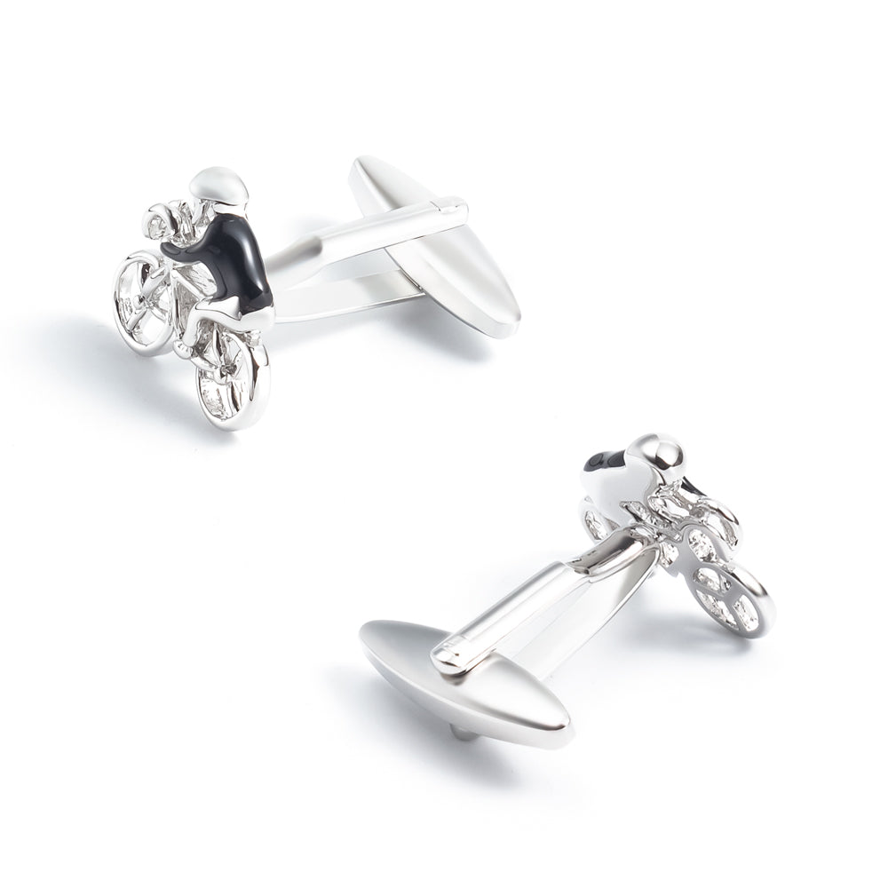 Bicycle Rider Cufflinks