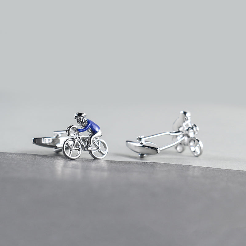 Bicycle Rider Cufflinks