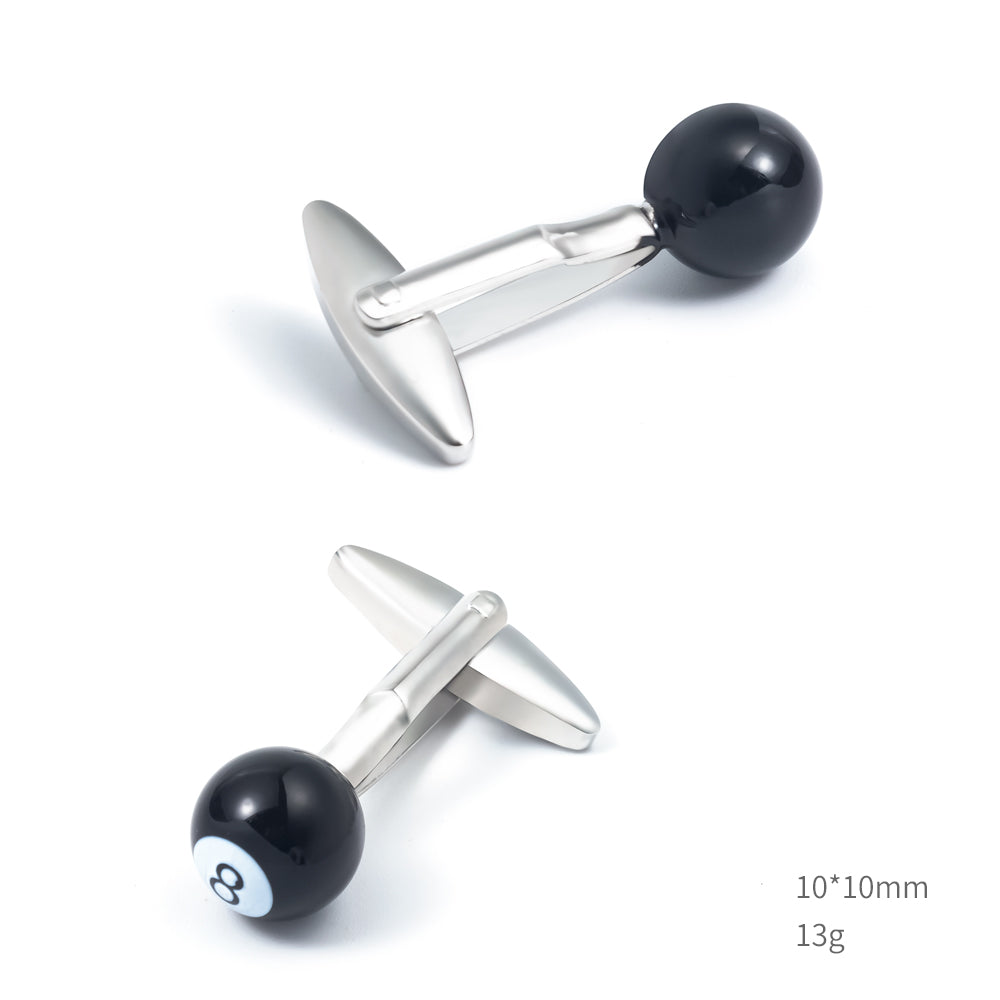 8-Ball Cufflinks