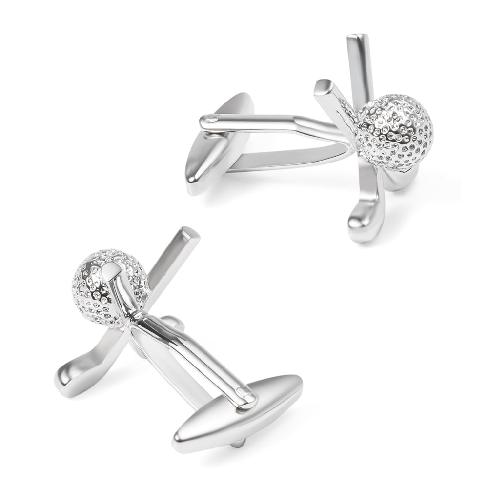 Golf Club and Ball Cufflinks