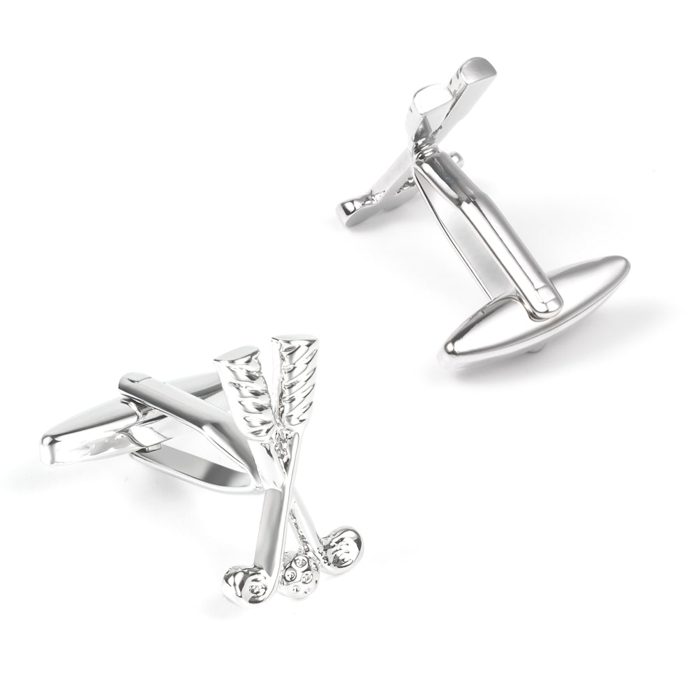 Golf Club and Ball Cufflinks