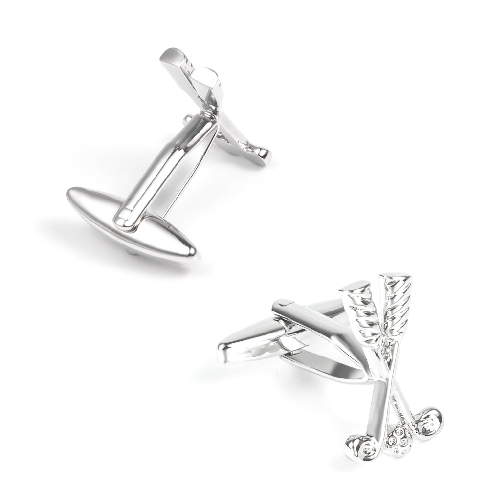 Golf Club and Ball Cufflinks
