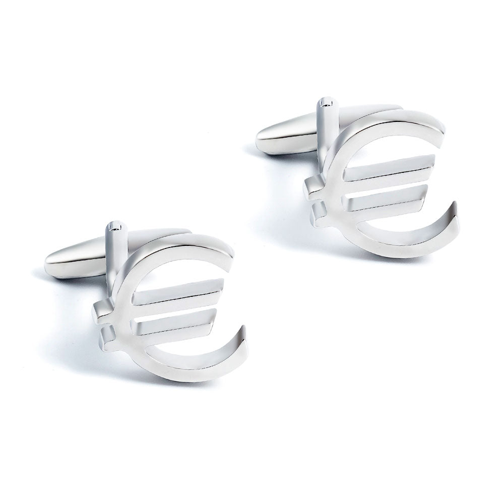 Euro Sign (€) Cufflinks