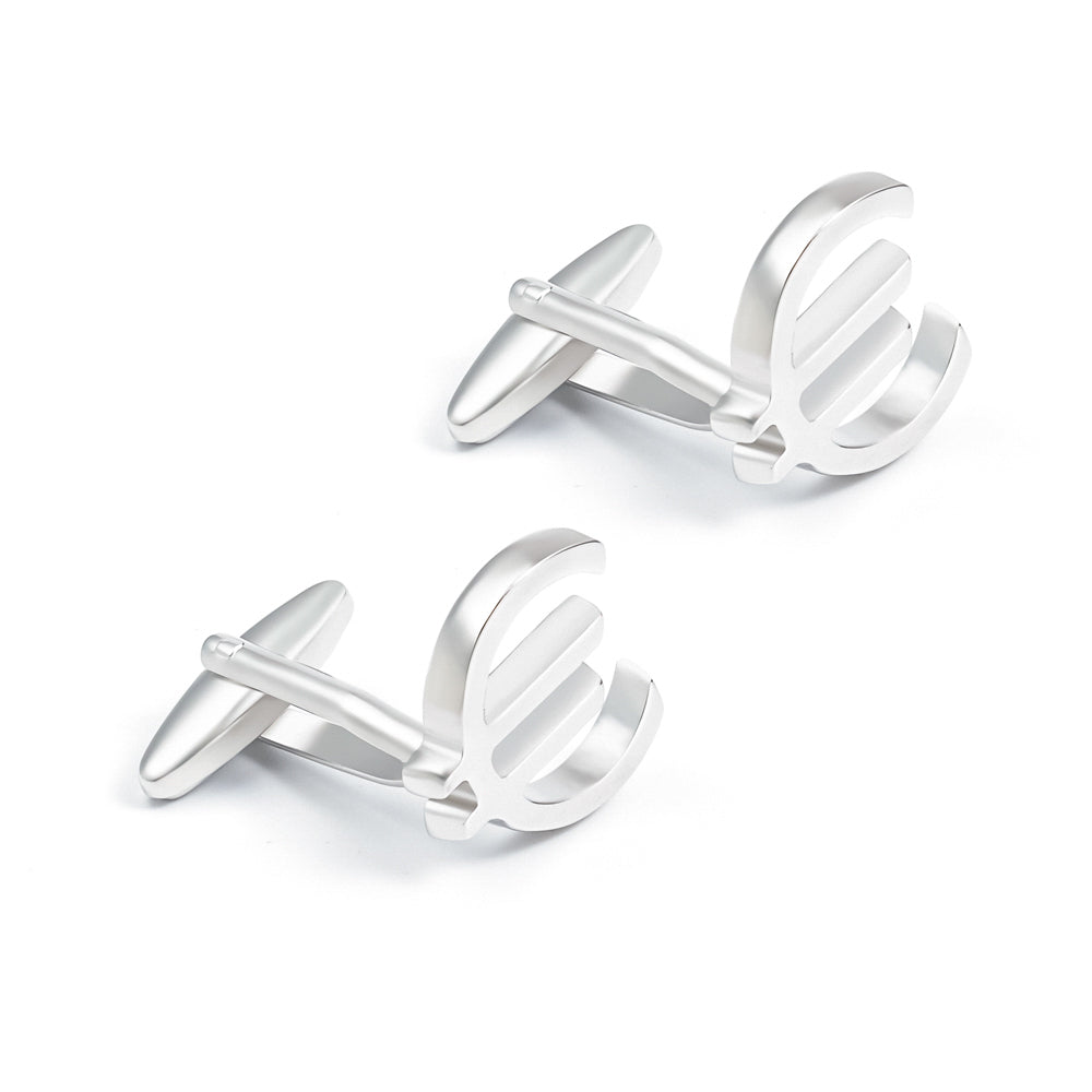 Euro Sign (€) Cufflinks