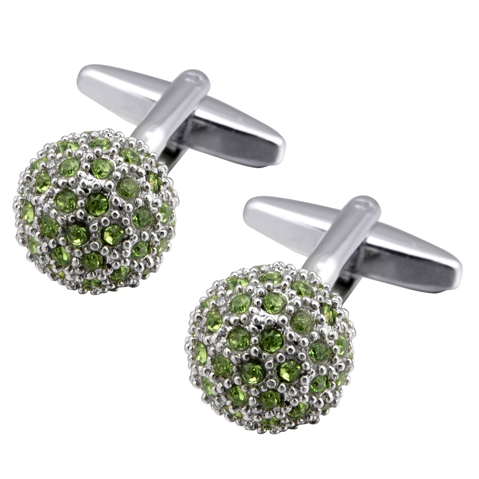 Colored Silver Gem Ball