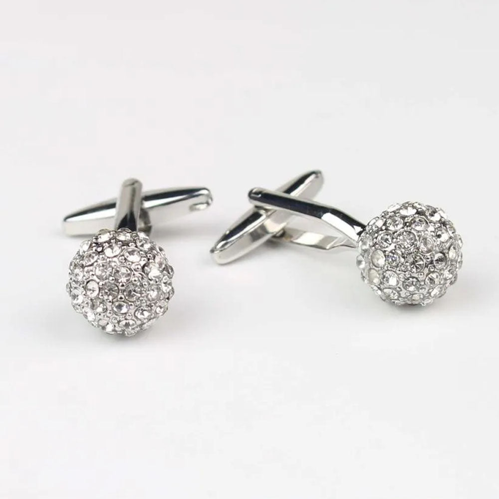 Colored Silver Gem Ball