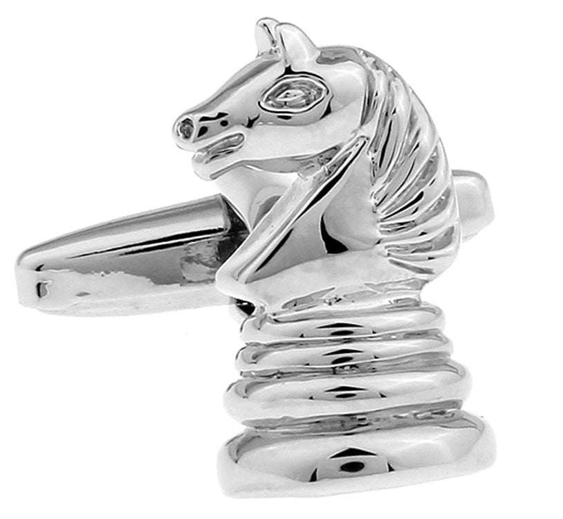 King and Queen Chess Cufflinks