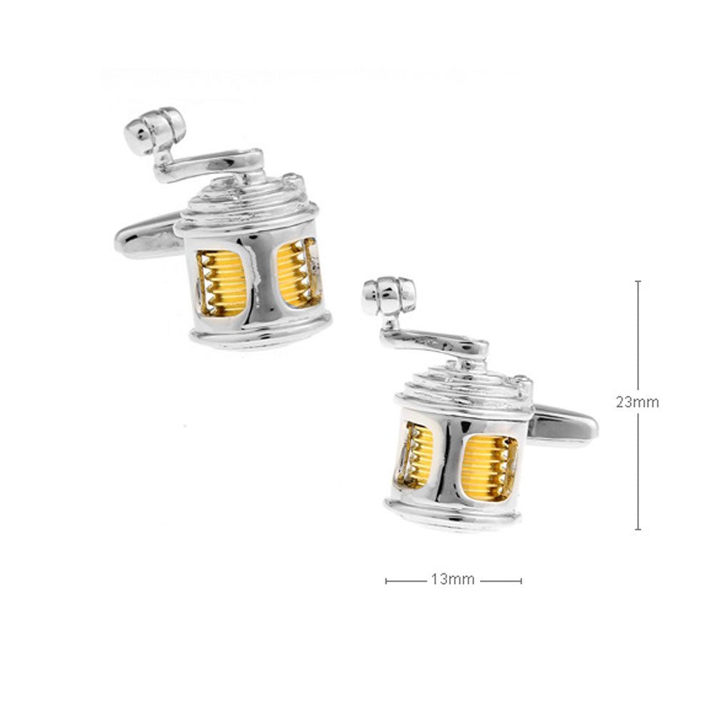 Fishing Reel Cufflinks