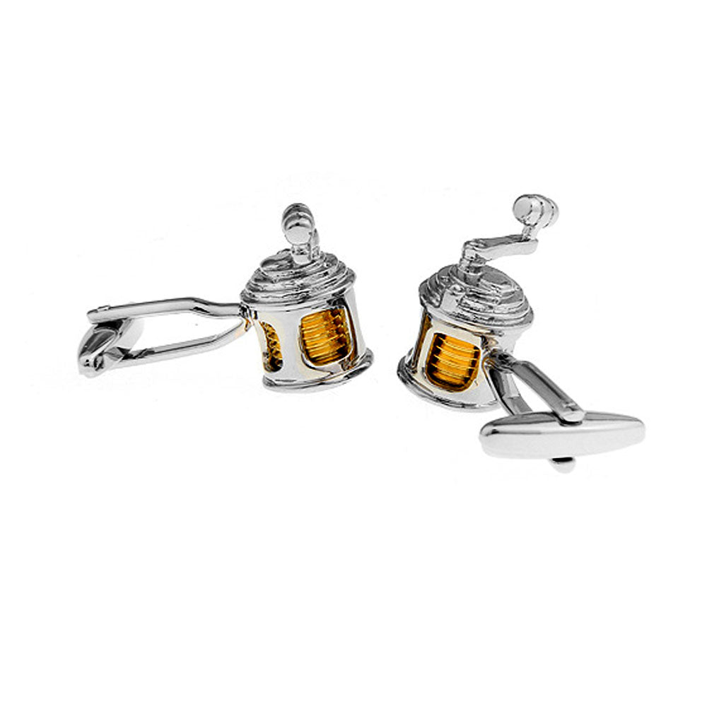 Fishing Reel Cufflinks