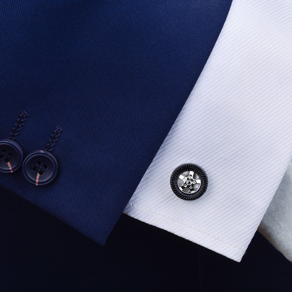 Wheel Cufflinks
