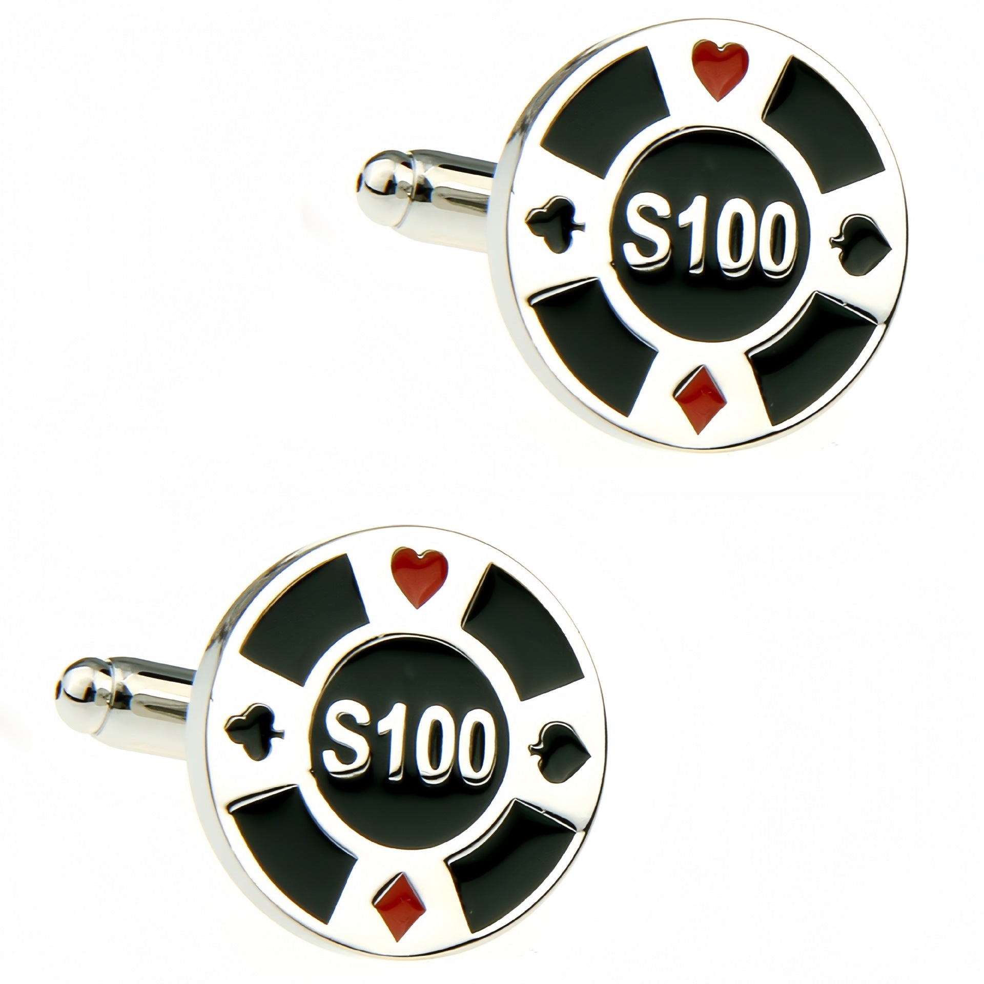 Poker Chip Cufflinks