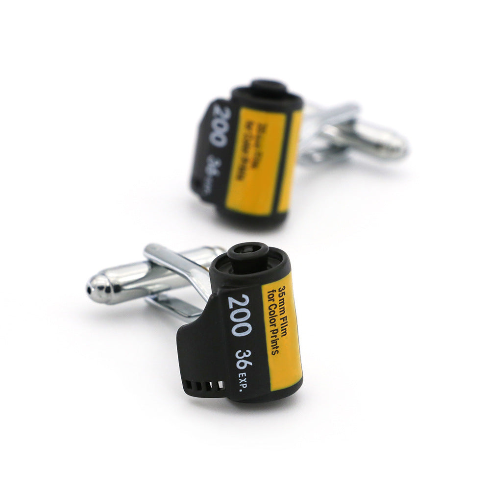 Camera Film Cufflinks