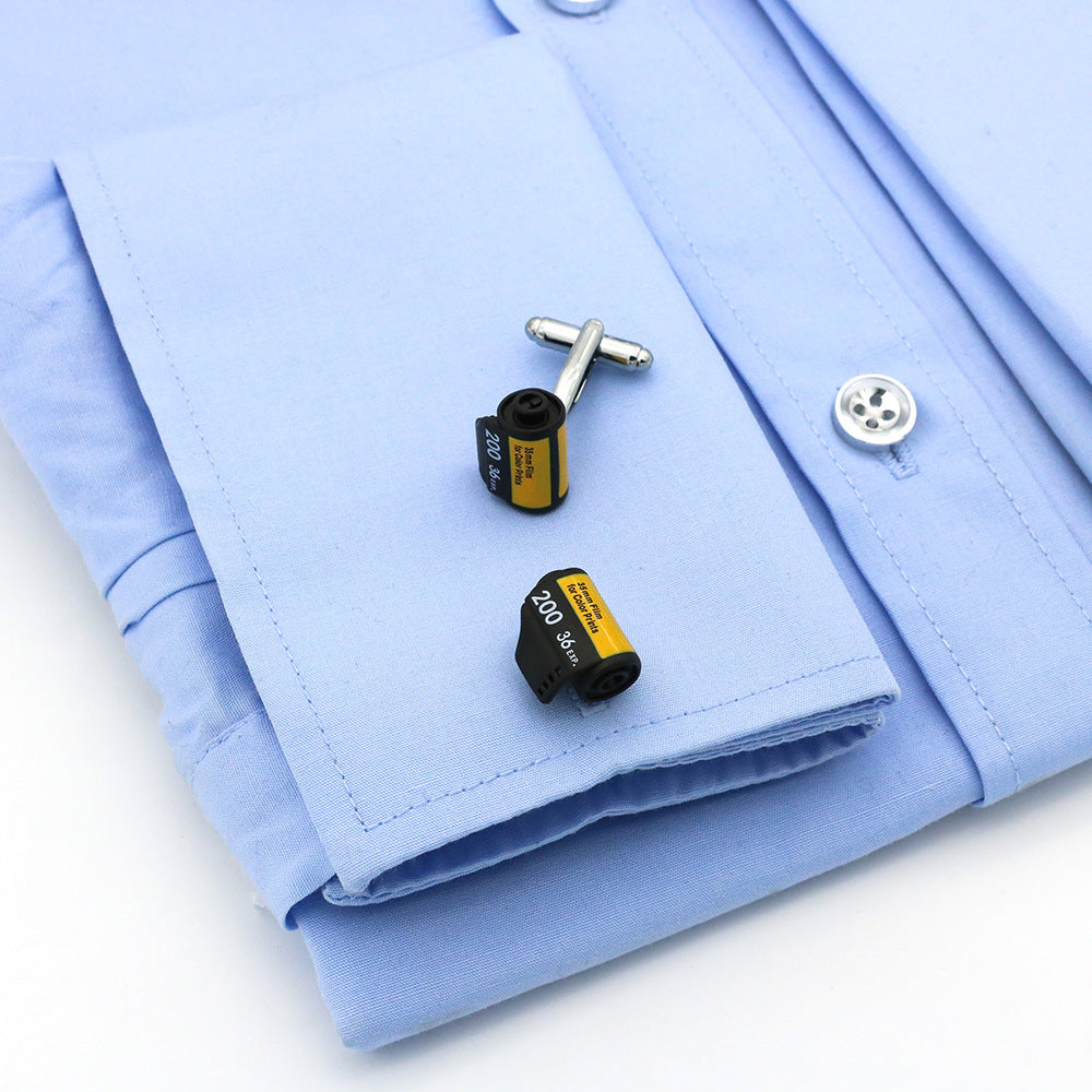 Camera Film Cufflinks