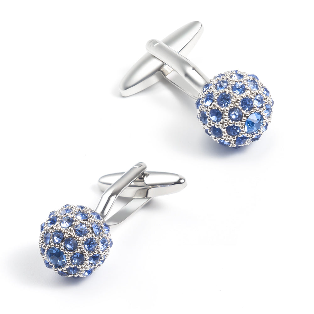 Silver Boulders with Blue Diamonds