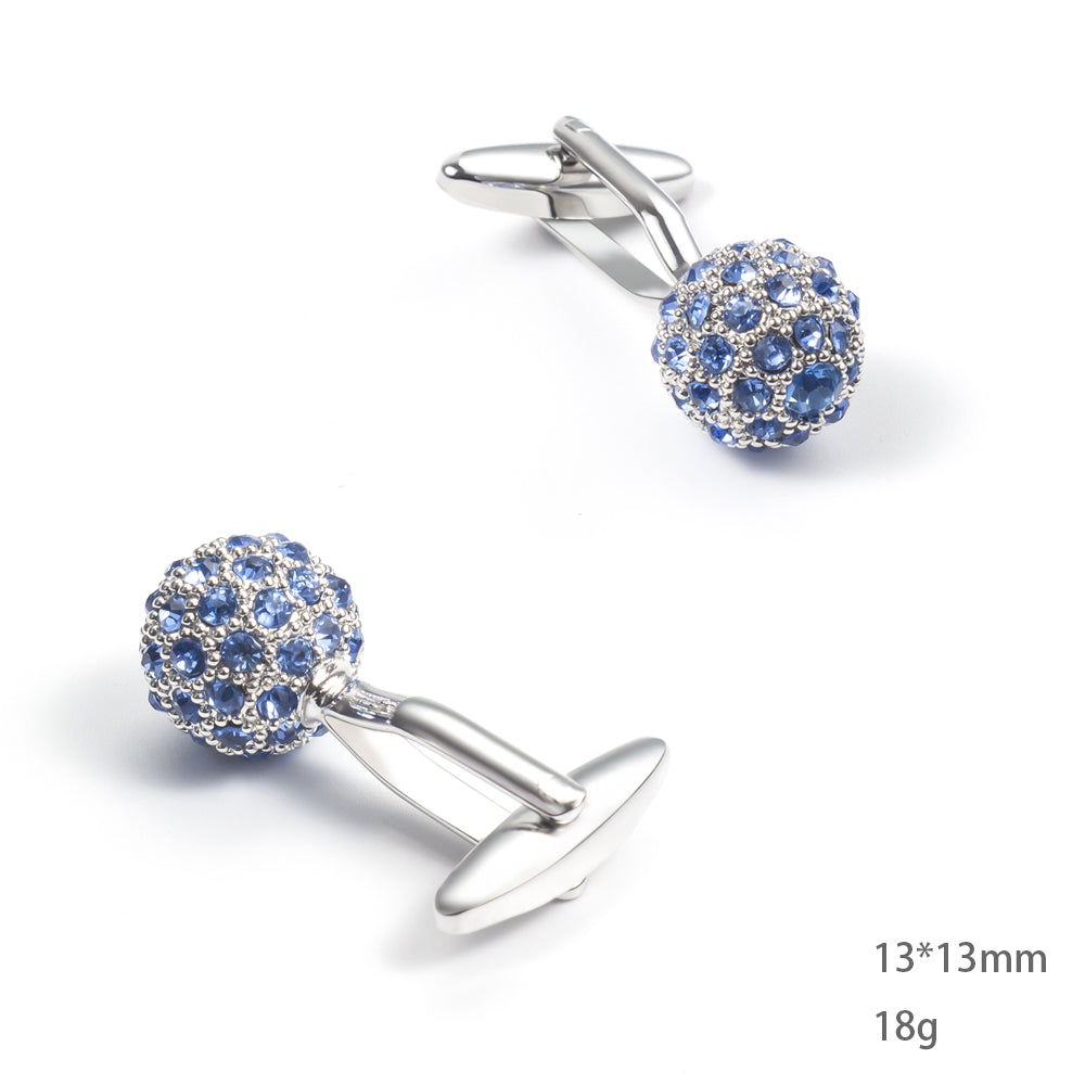 Silver Boulders with Blue Diamonds