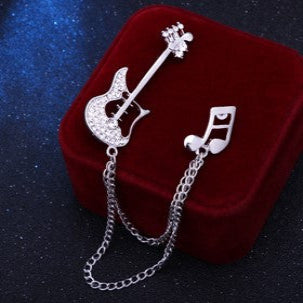 Electric Guitar Brooch