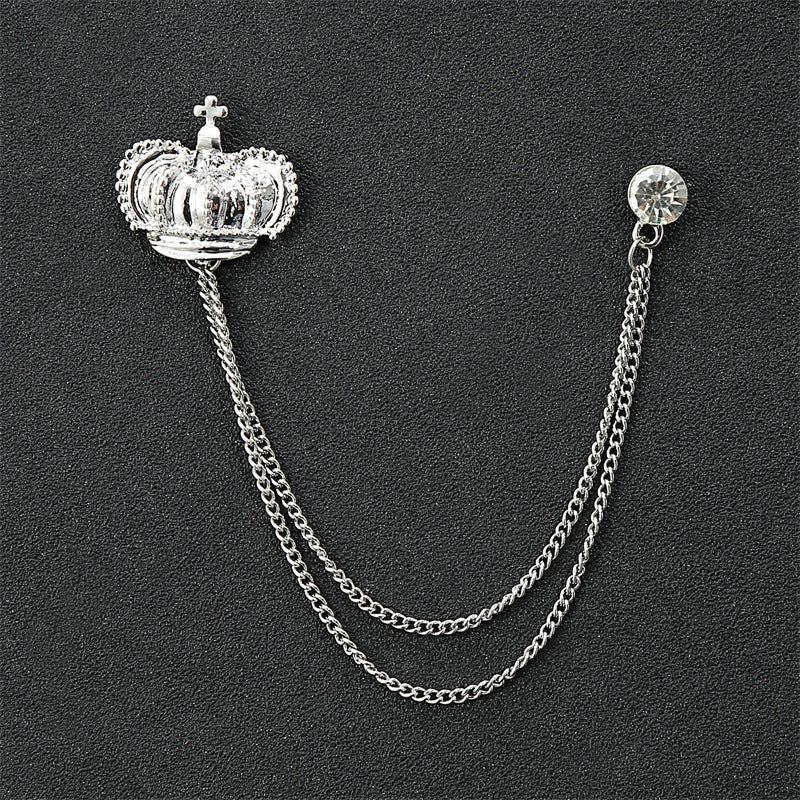 Crown Brooch